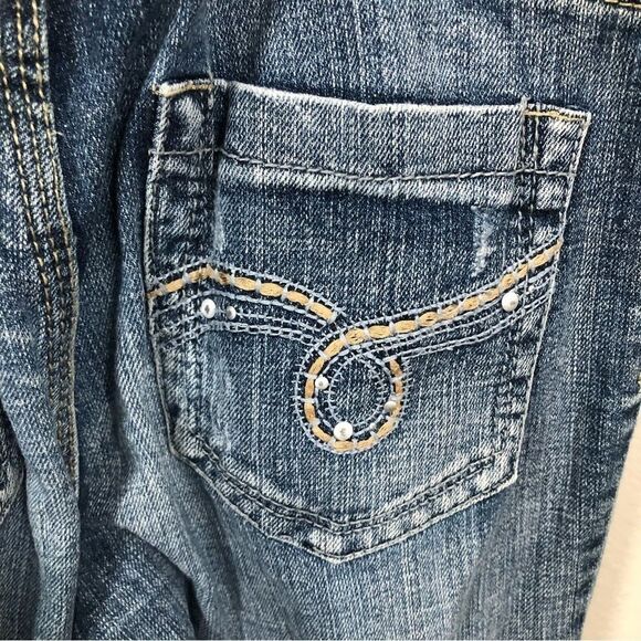 Get Used by Lexi Women's Maternity Secret Fit Belly Cropped Jeans  size small - Picture 3 of 7